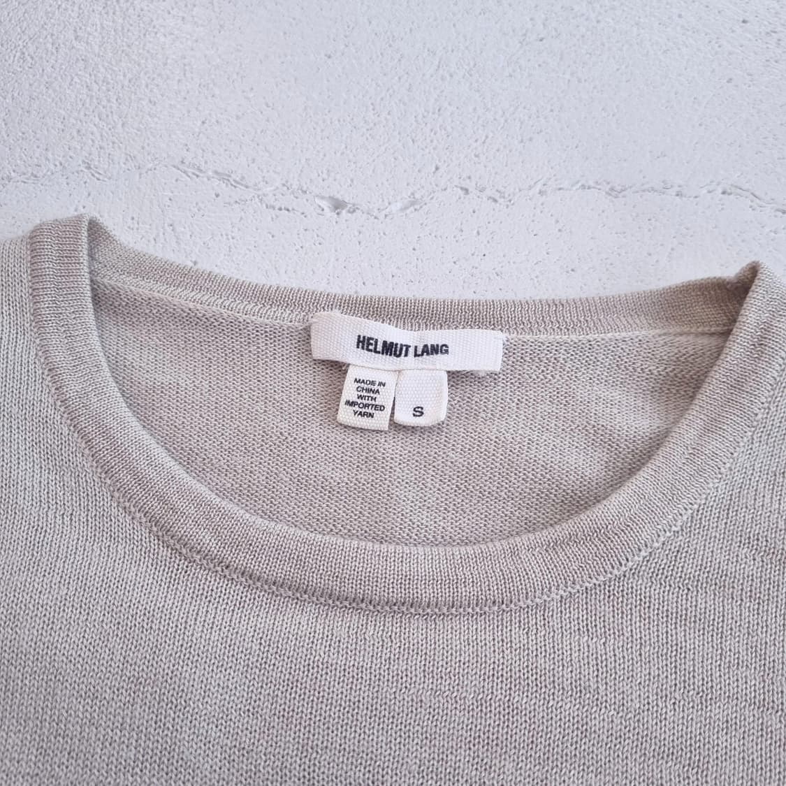 HELMUT LANG 헬무트랭 비대칭 니트 - S 상품이미지9