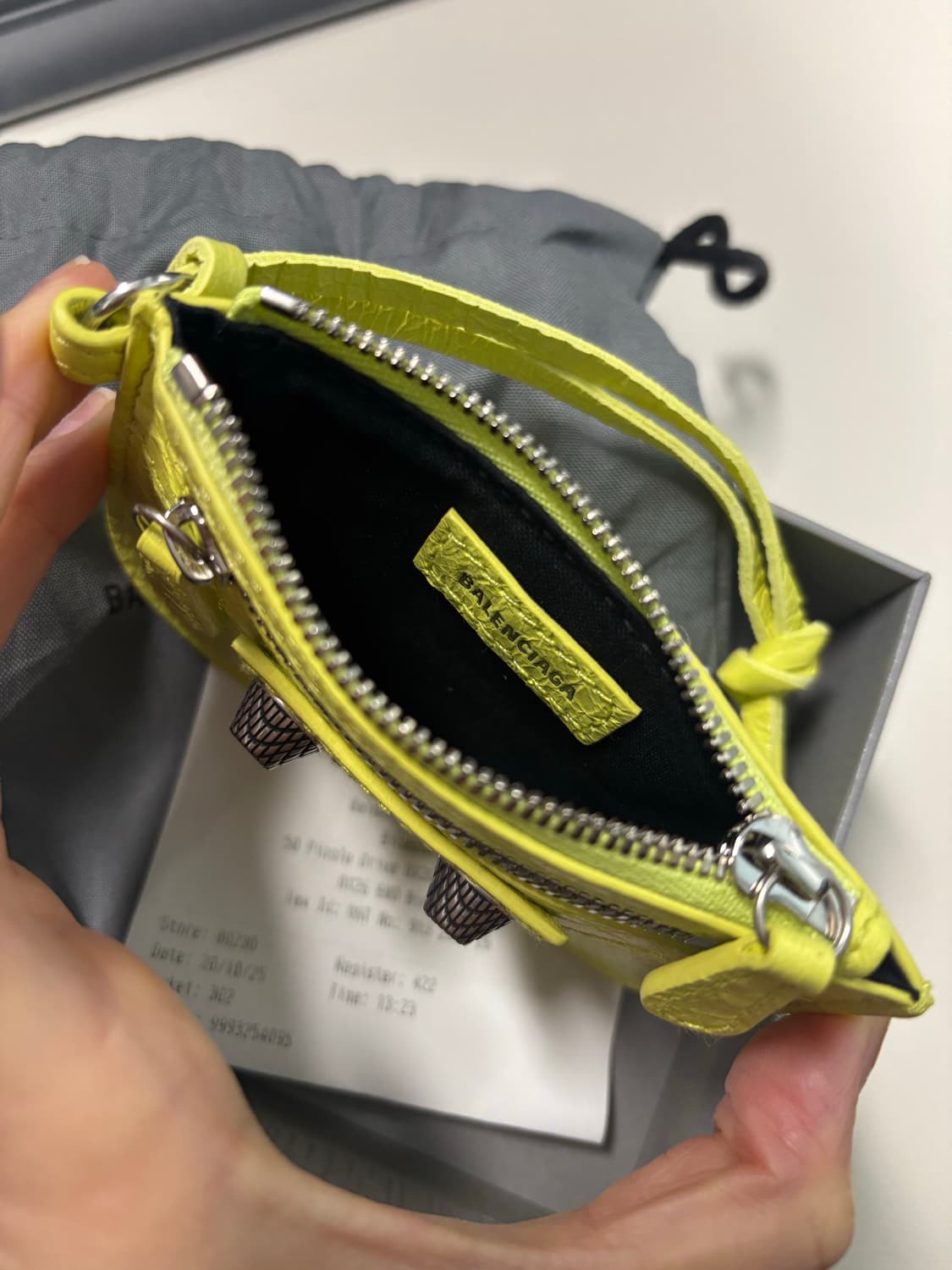 (새상품) 발렌시아가 르카골 램스킨 카드지갑 발렌시아가카드지갑 상품이미지6