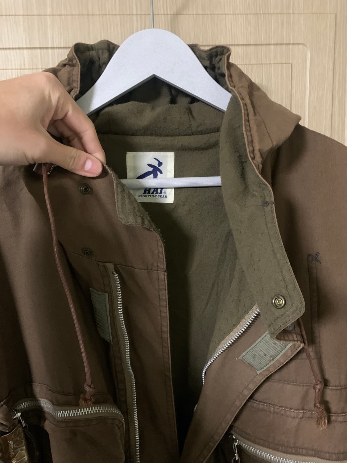 이세이 hai sporting gear 멀티 포켓 파카 레어 상품이미지4