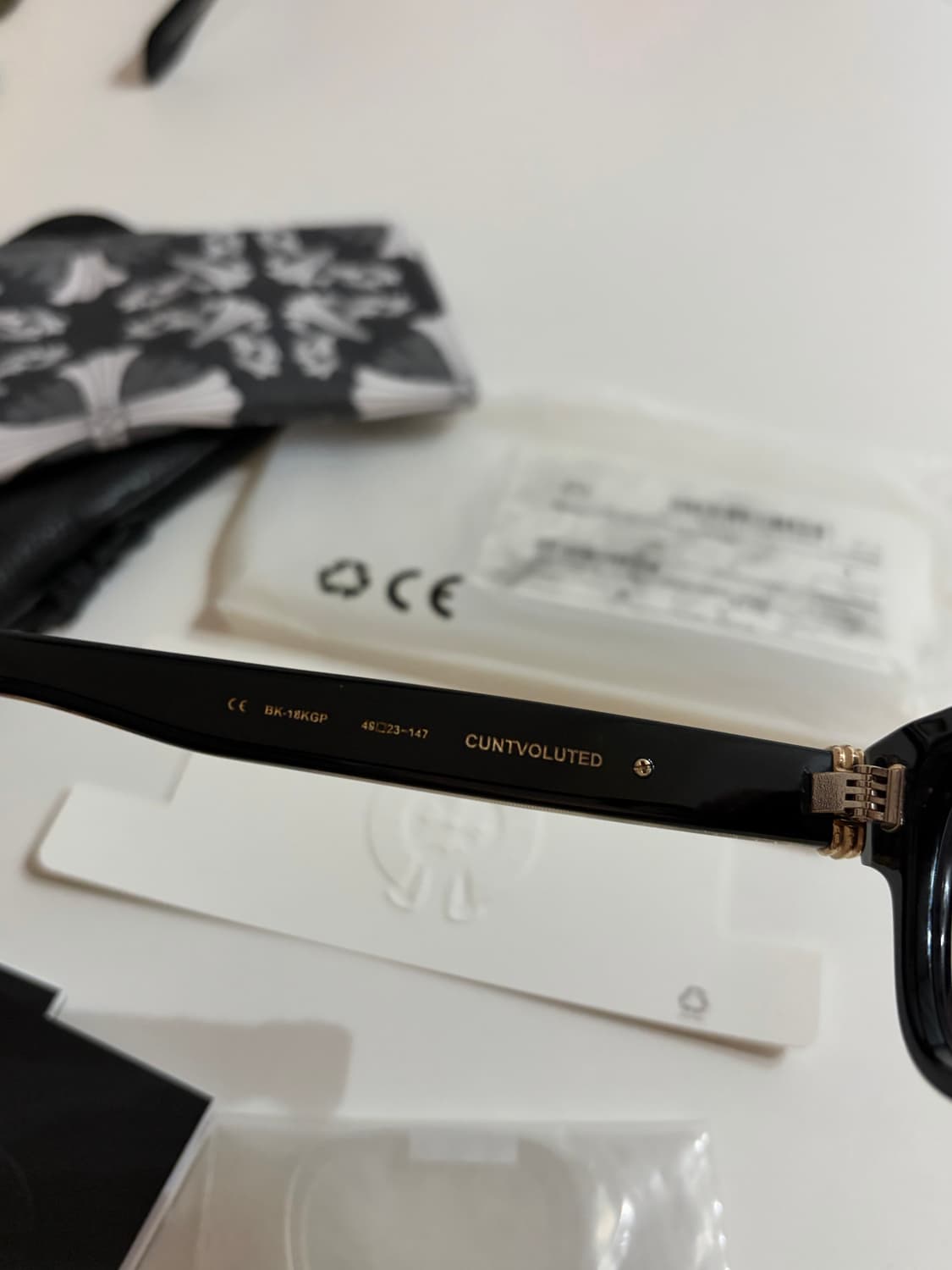 크롬하츠 컨볼루티드 안경 상품이미지3