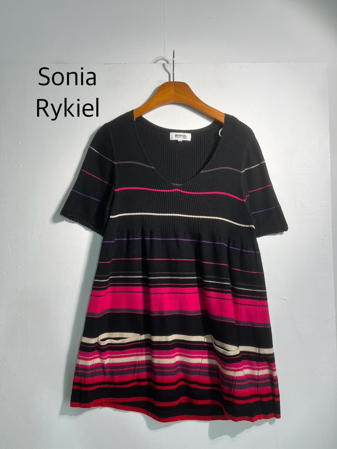Sonia Rykiel 소니아리키엘 반팔 니트 상품이미지1