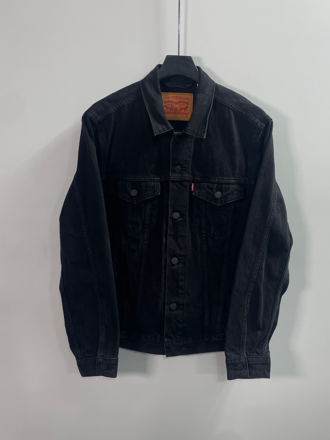 리바이스 3세대 흑청 데님자켓 (on.713)   상품이미지1