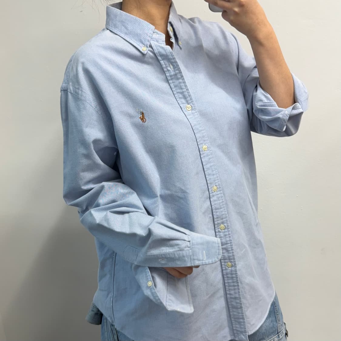 [XL] 랄프로렌 옥스포드 클래식핏 셔츠 상품이미지1