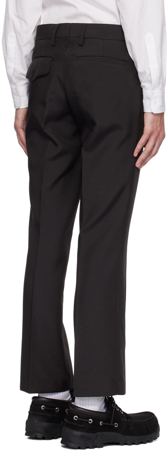 Kolor 딥 브라운 플리츠 슬랙스 상품이미지2