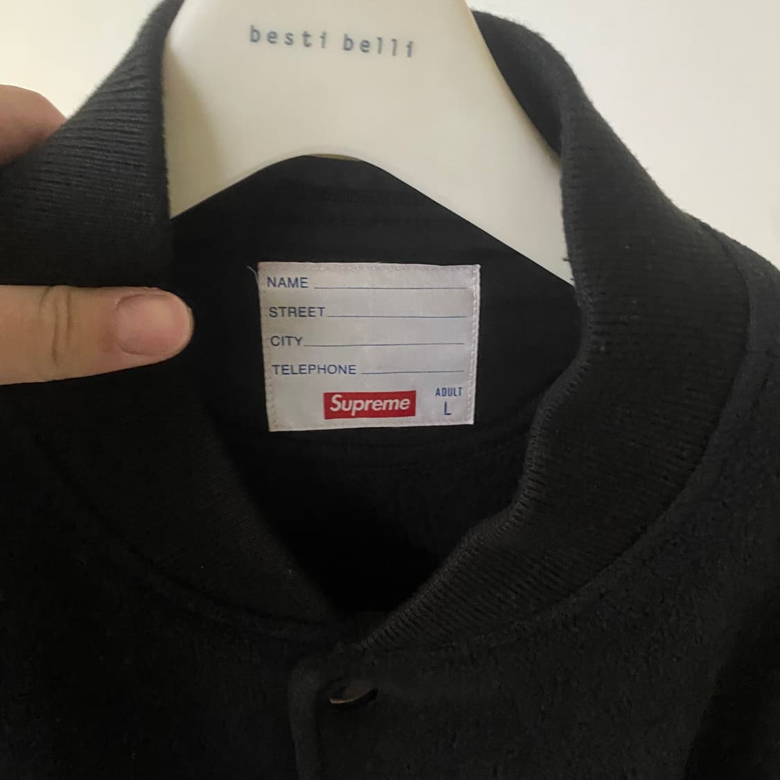 슈프림 14FW 폴라텍 후리스 바시티 자켓 상품이미지4