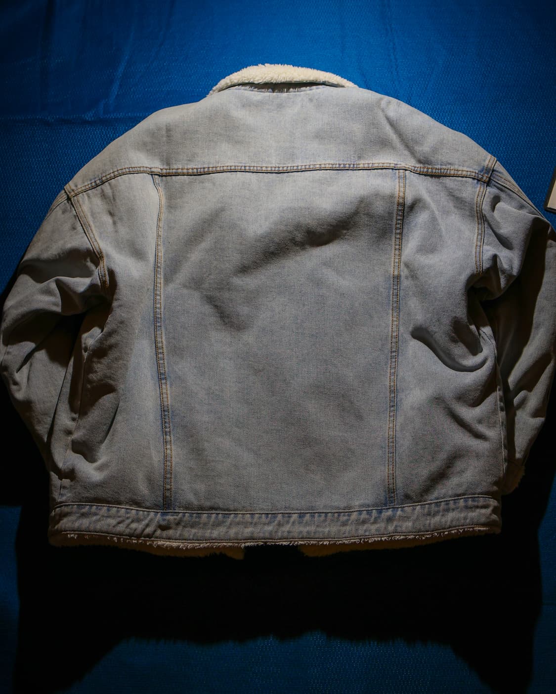 SAINTPAIN 보아 데님 쉐르파 자켓 L 상품이미지2