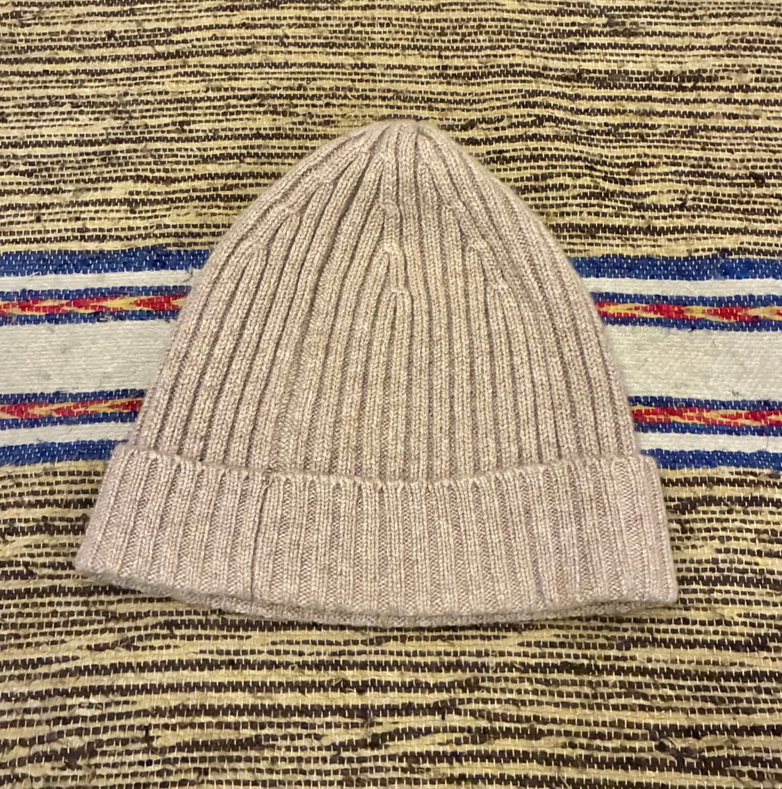 (F)allegri 알레그리 브라운 캐시미어 니트 비니 와치캡 상품이미지3