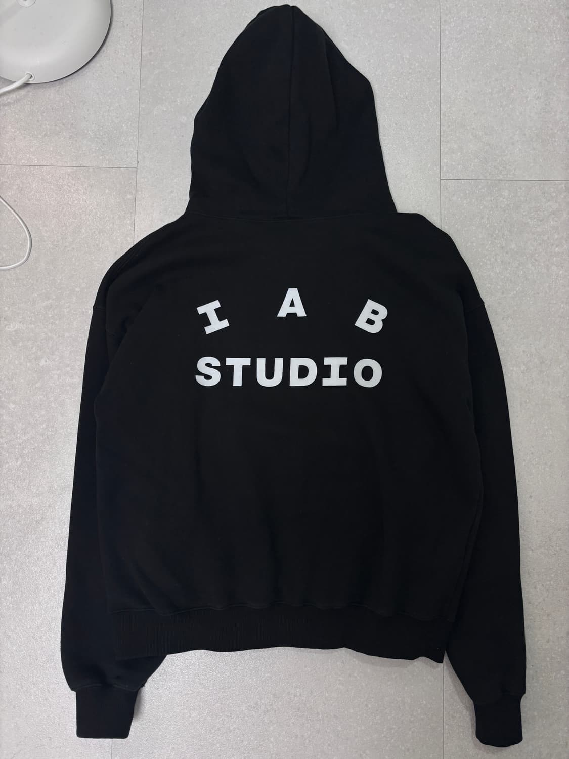 iab studio 후드티 블랙 M 상품이미지2