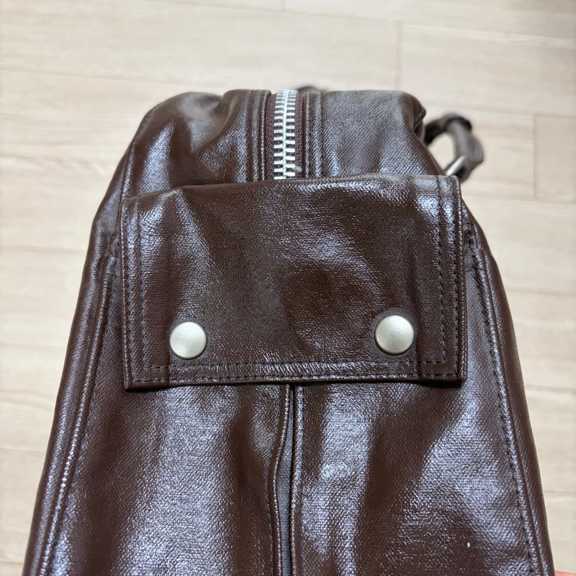 요시다포터 porter 프리스타일 보스턴백 브라운 상품이미지4