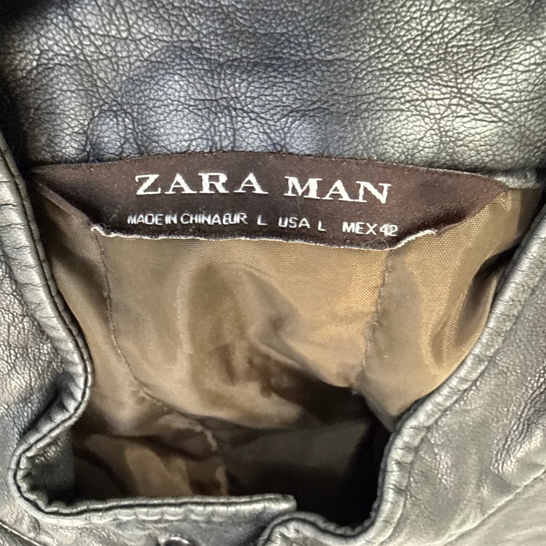 L 자라 맨 파일럿 자켓 0303T 상품이미지3