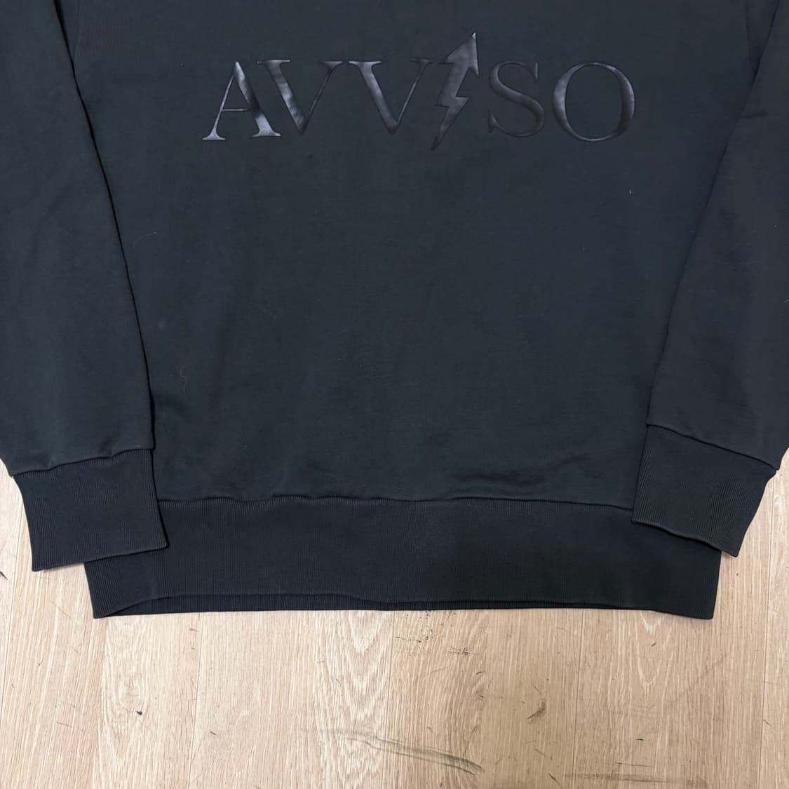 아비쏘 빅로고 라운드 맨투맨 M/95  상품이미지4