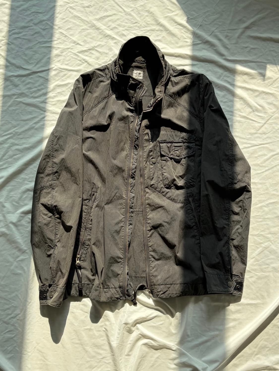 cp 컴퍼니 가먼트 다잉 집업 자켓 상품이미지1