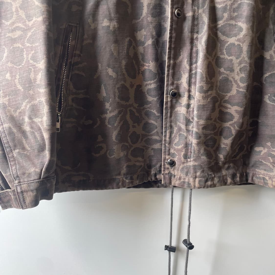 와코마리아 레오파드 야상자켓 상품이미지4