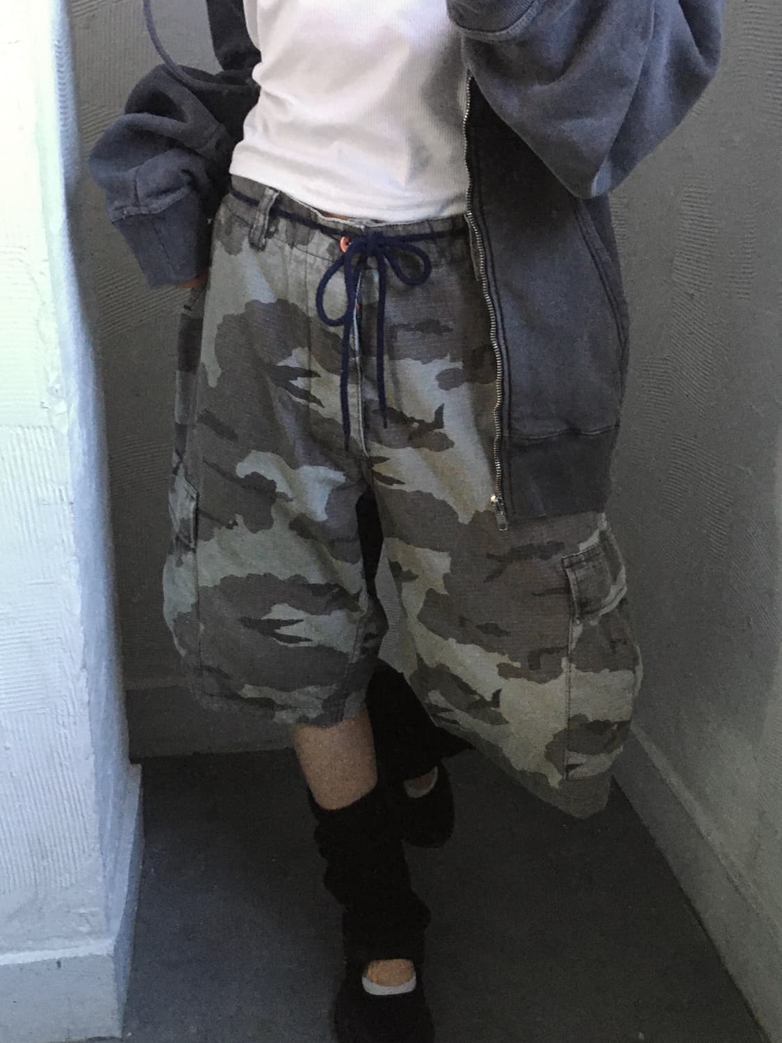 Stussy 스투시 00‘s 립스탑 카모 카고 팬츠 상품이미지1