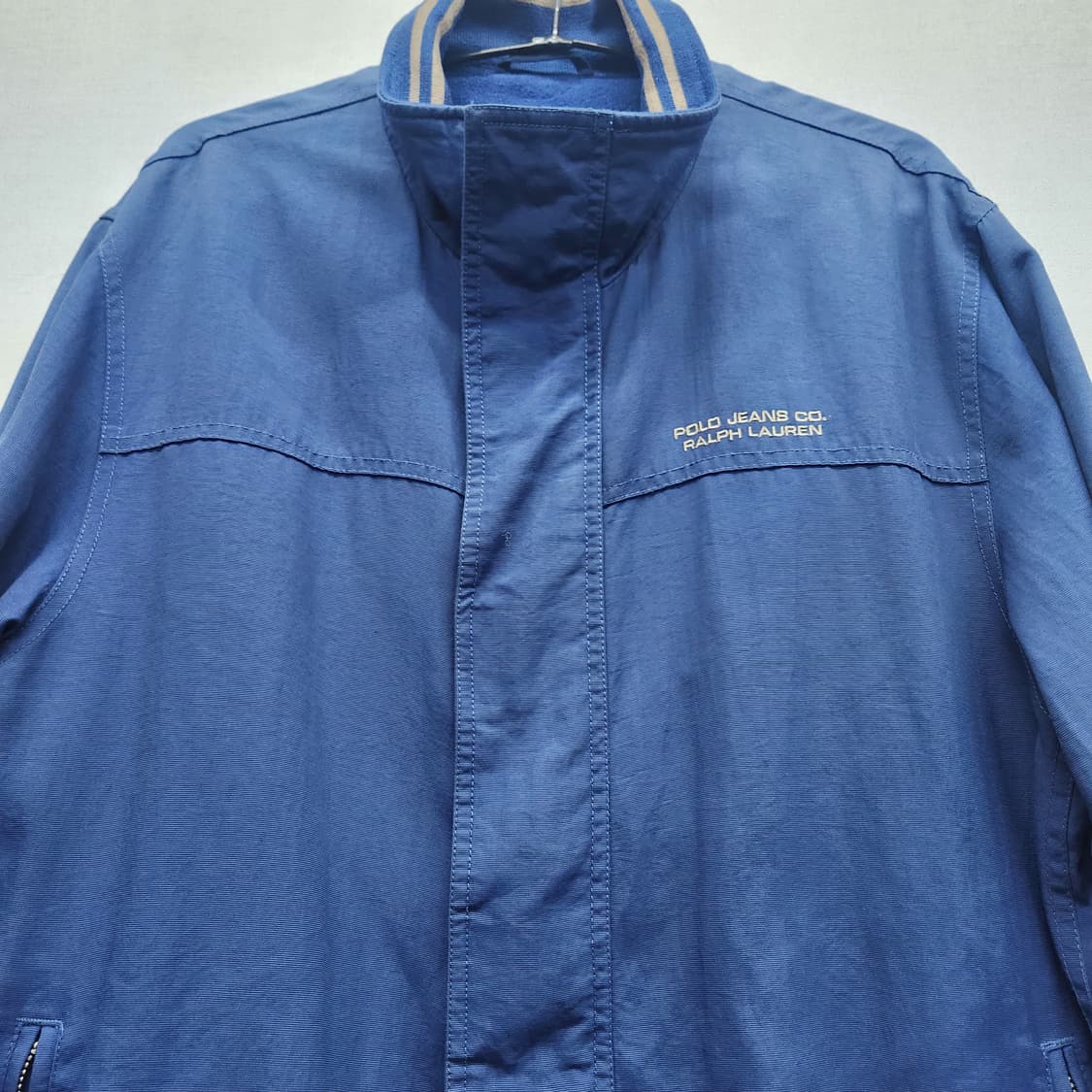 랄프로렌 폴로진스 로고 블루종 투웨이 자켓 S(M~L) 상품이미지2