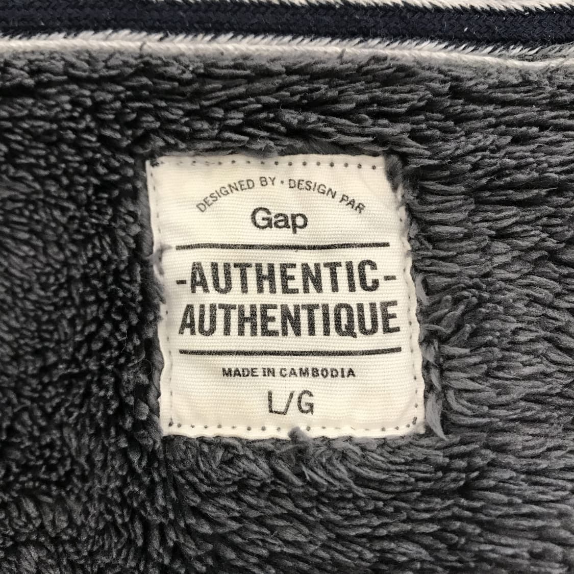 GAP 쉐르파 양털 보아플리스 후드집업 [L] 상품이미지4