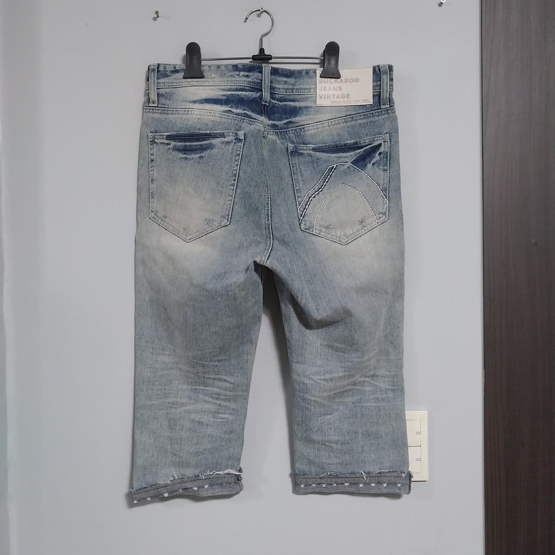버커루 남자32 인치 7부 데닝 상품이미지2