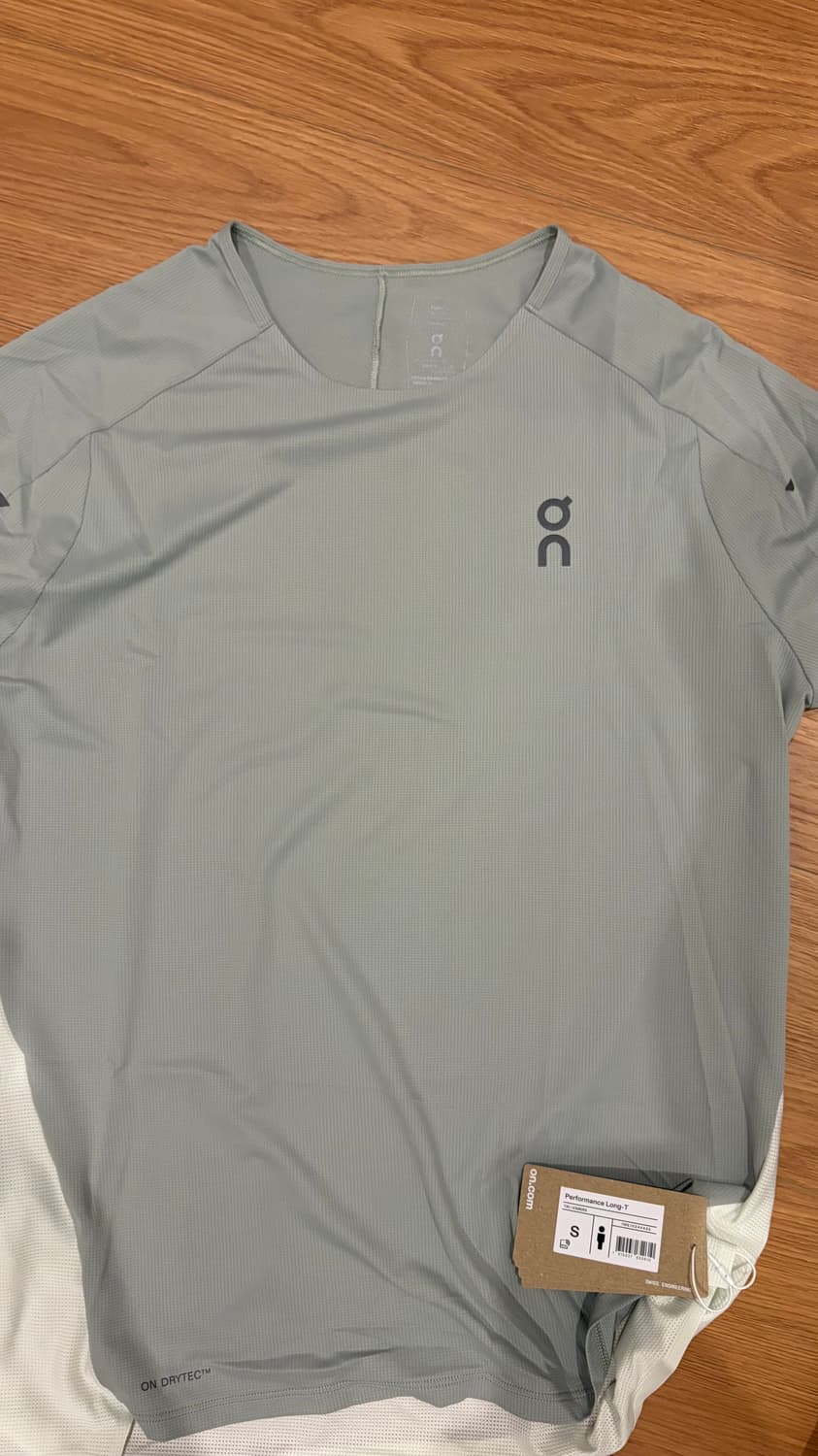온러닝 퍼포먼스 롱티 S사이즈 Tin/Iceberg 상품이미지6