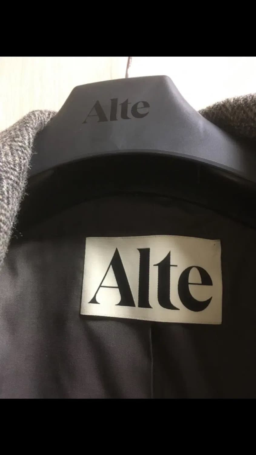 알테 헤링본 롱 코트 상품이미지7