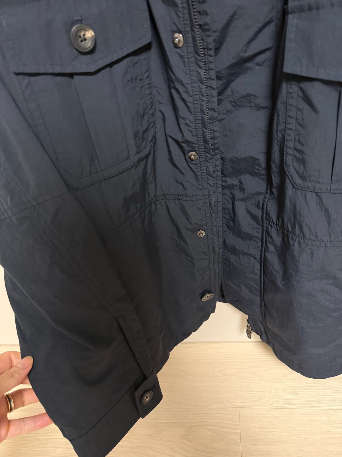 슬로웨어 몬테도로 후드점퍼 46사이즈 상품이미지3