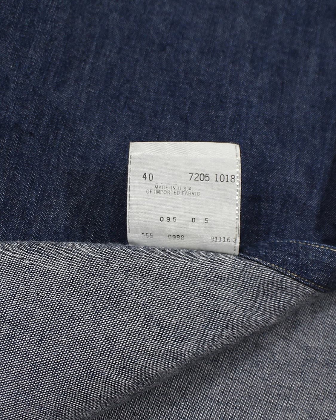 LVC 1950s 숏혼 소투스 웨스턴 데님 셔츠 빅E 리바이스 발렌시아 상품이미지7