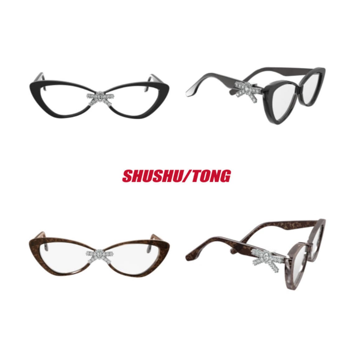 SHUSHUTONG x YVMIN 슈슈통 캣츠아이 블랙 상품이미지2