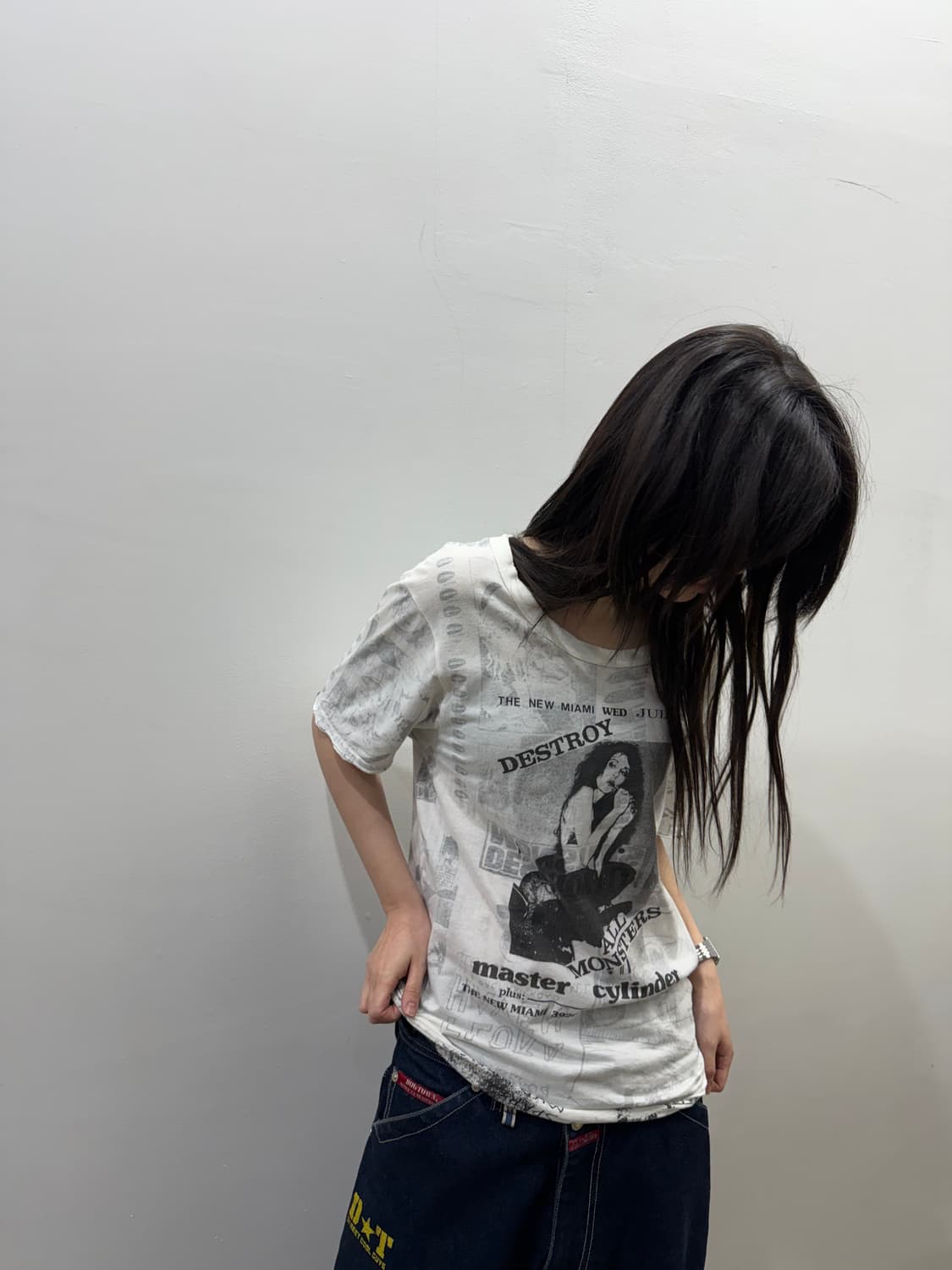 히스테릭글래머 리버시블 그래픽 아트워크 티셔츠 상품이미지7