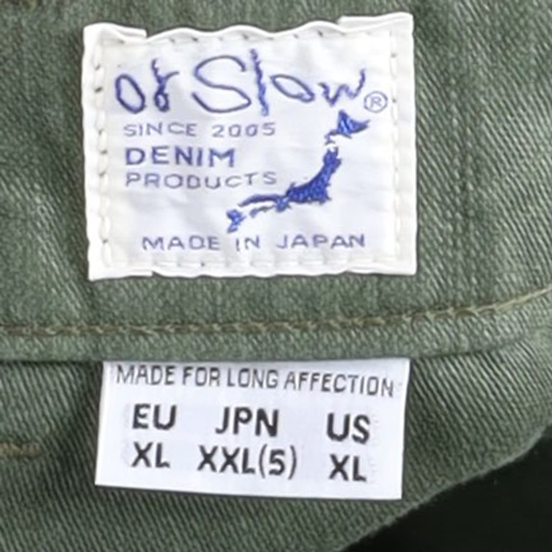 오어슬로우 Orslow Fatigue Pants 

 상품이미지8