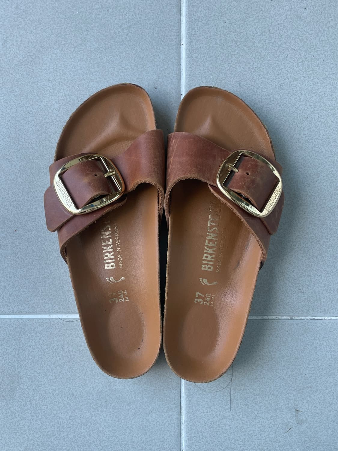 버켄스탁 마드리드 빅 버클 코냑 240 상품이미지5