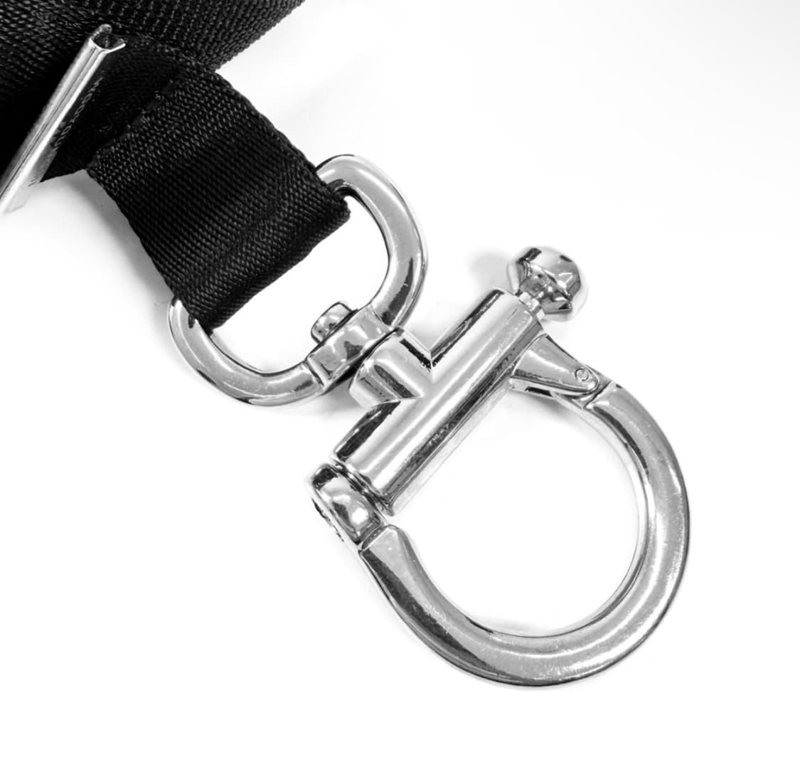 우영미 스퀘어 로고 메신저 미니 크로스백 블랙 W213BA03635B 상품이미지9