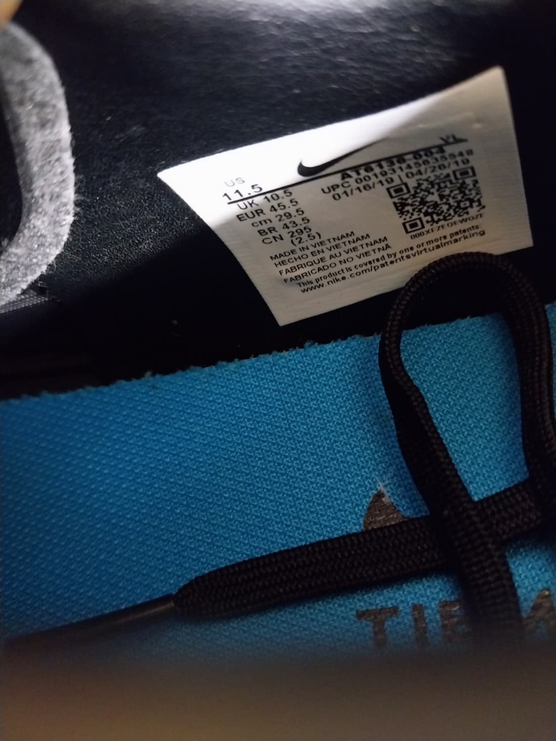 남성 나이키 리액트 티엠포 레전드8 프로 TF  풋살화, 축구화(295 상품이미지9