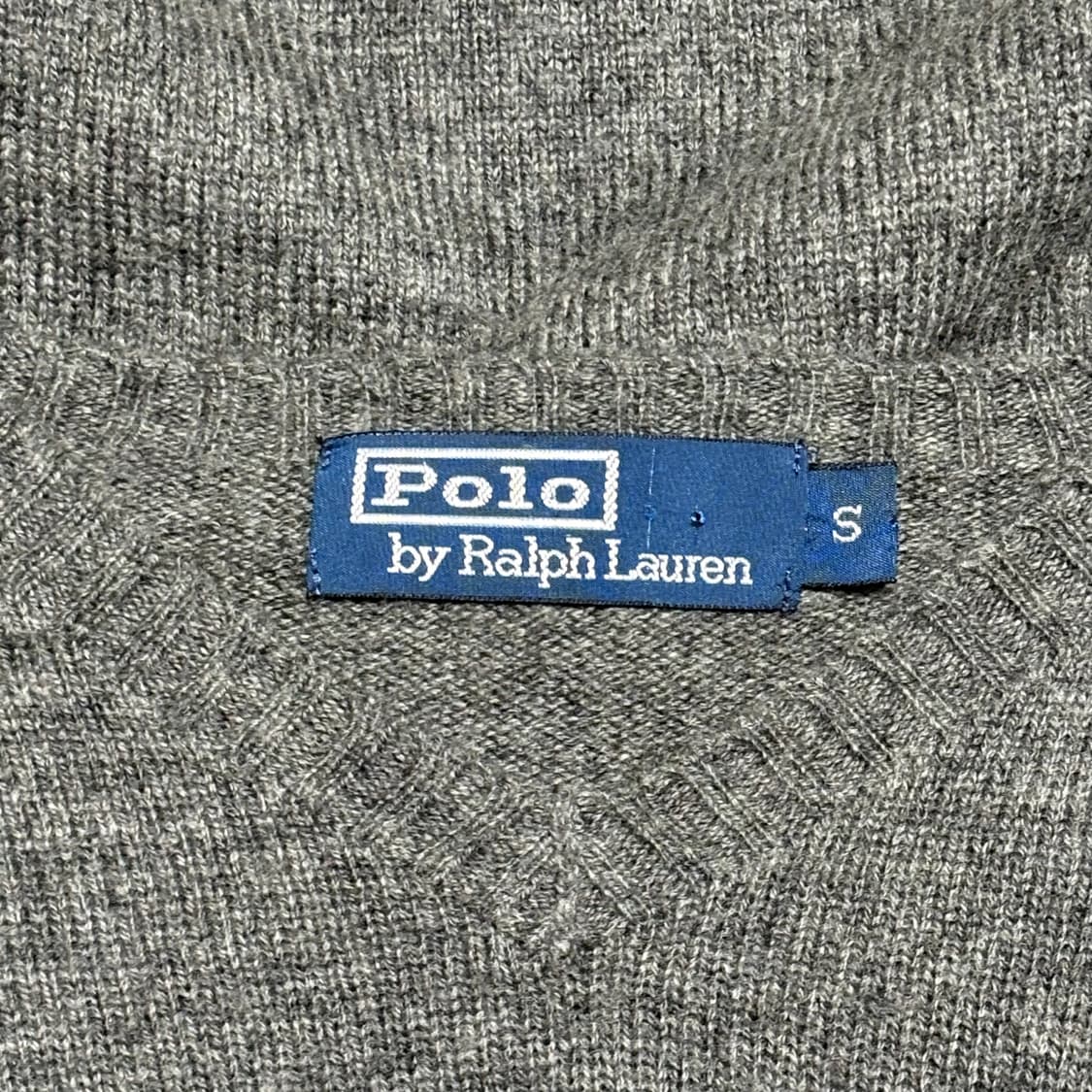 S 폴로랄프로렌 그레이 브이넥 니트 상품이미지4