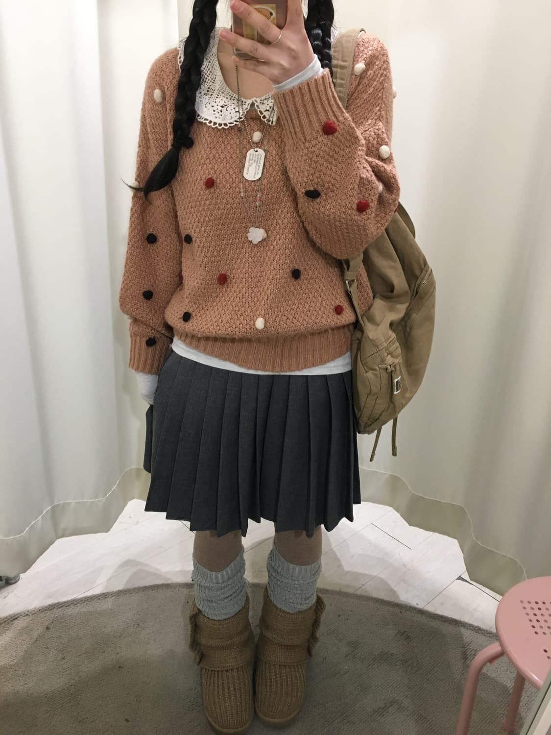 pompom knit 상품이미지3