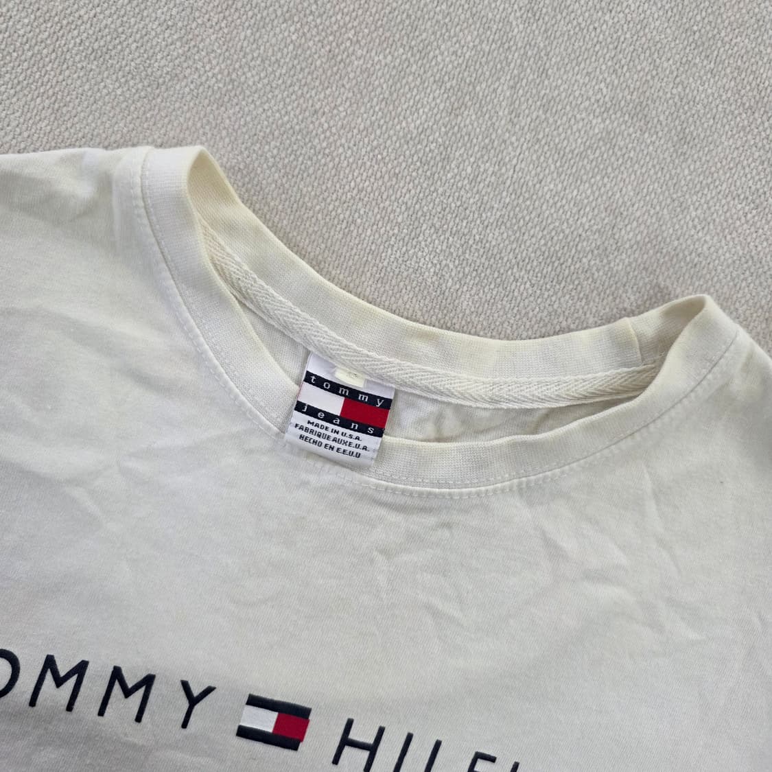 [실측] 타미힐피거 반팔티 0213J 상품이미지2