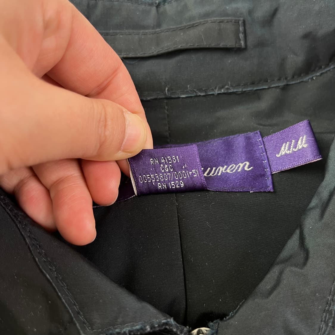 100 폴로 랄프로렌 퍼플라벨 바라쿠타 투웨이 그라데이션 자켓 상품이미지4