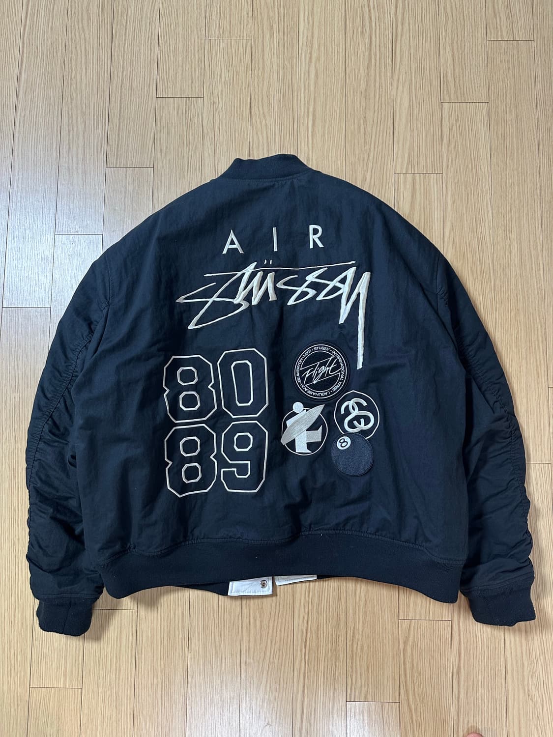 나이키 x 스투시 리버시블 자켓 블랙 상품이미지1