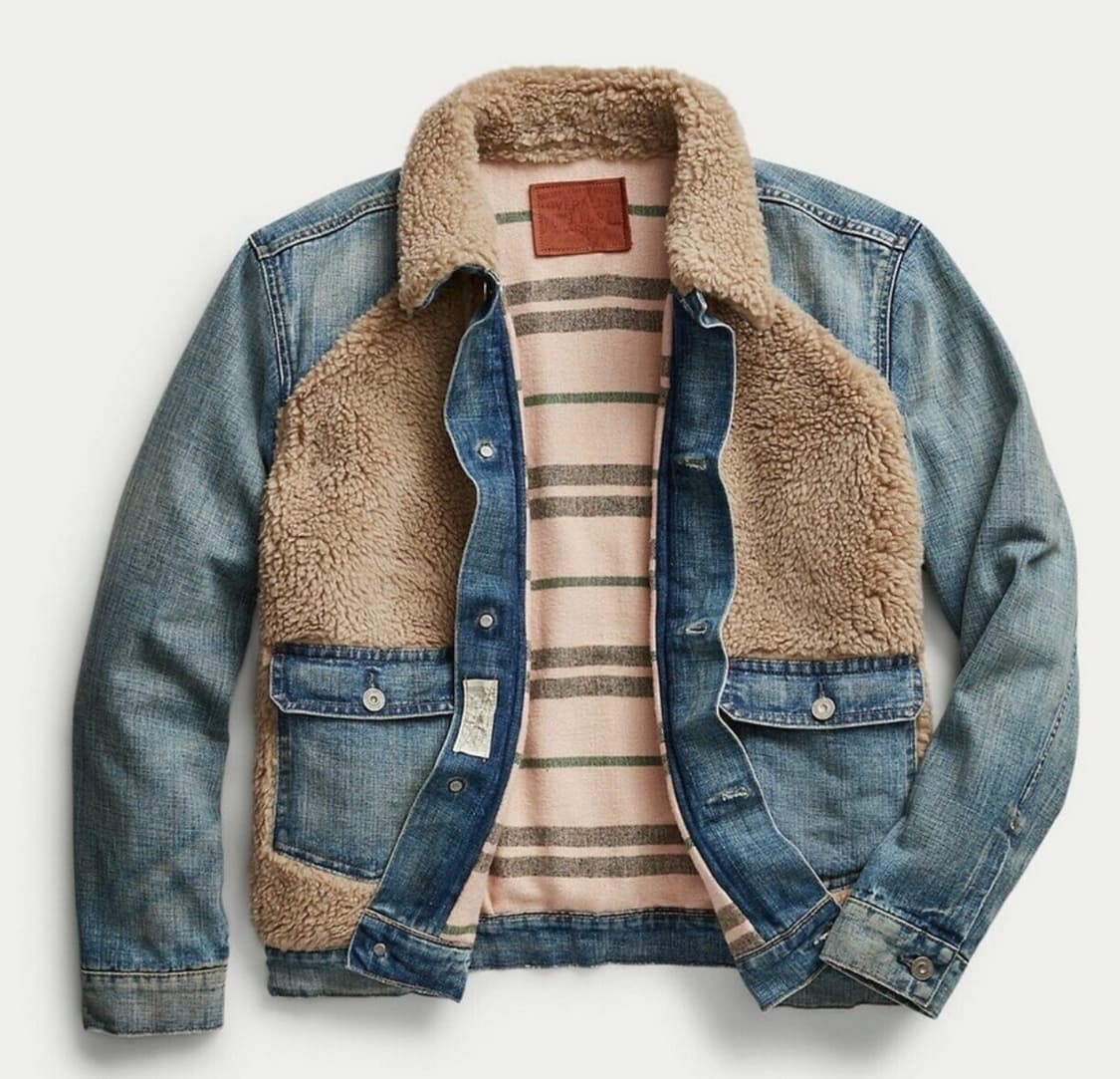 RRL 데님 그리즐리 상품이미지1