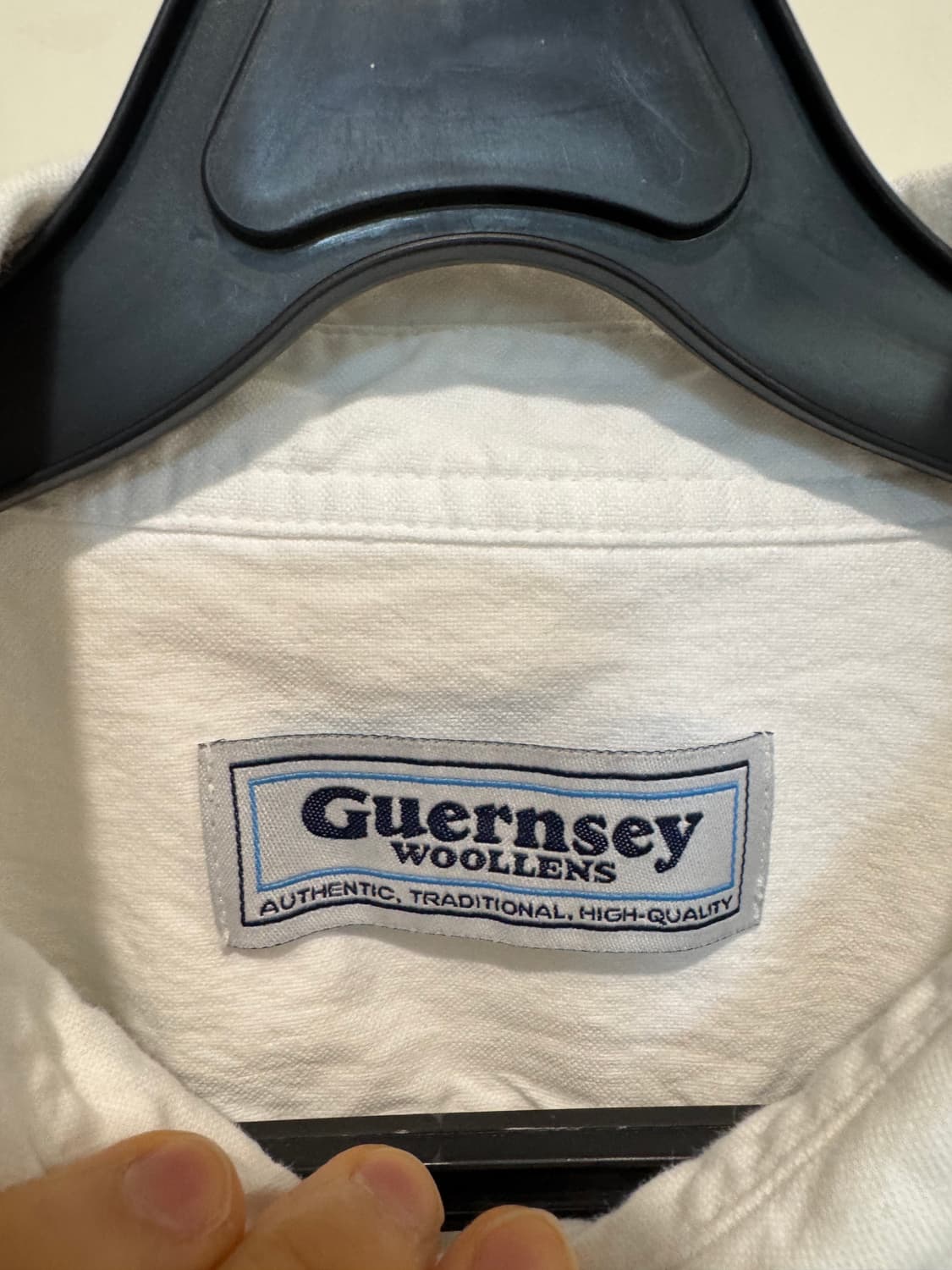 건지울른스 옥스포드 브리티쉬 아미 셔츠 - 오프 화이트 상품이미지7