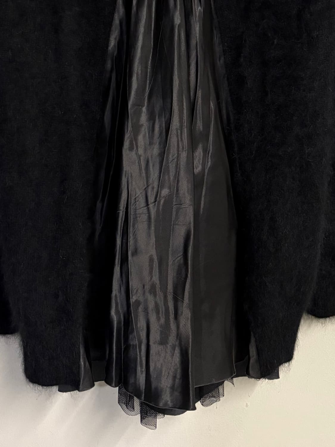 SACAI LUCK angora pleated cardigan  상품이미지7