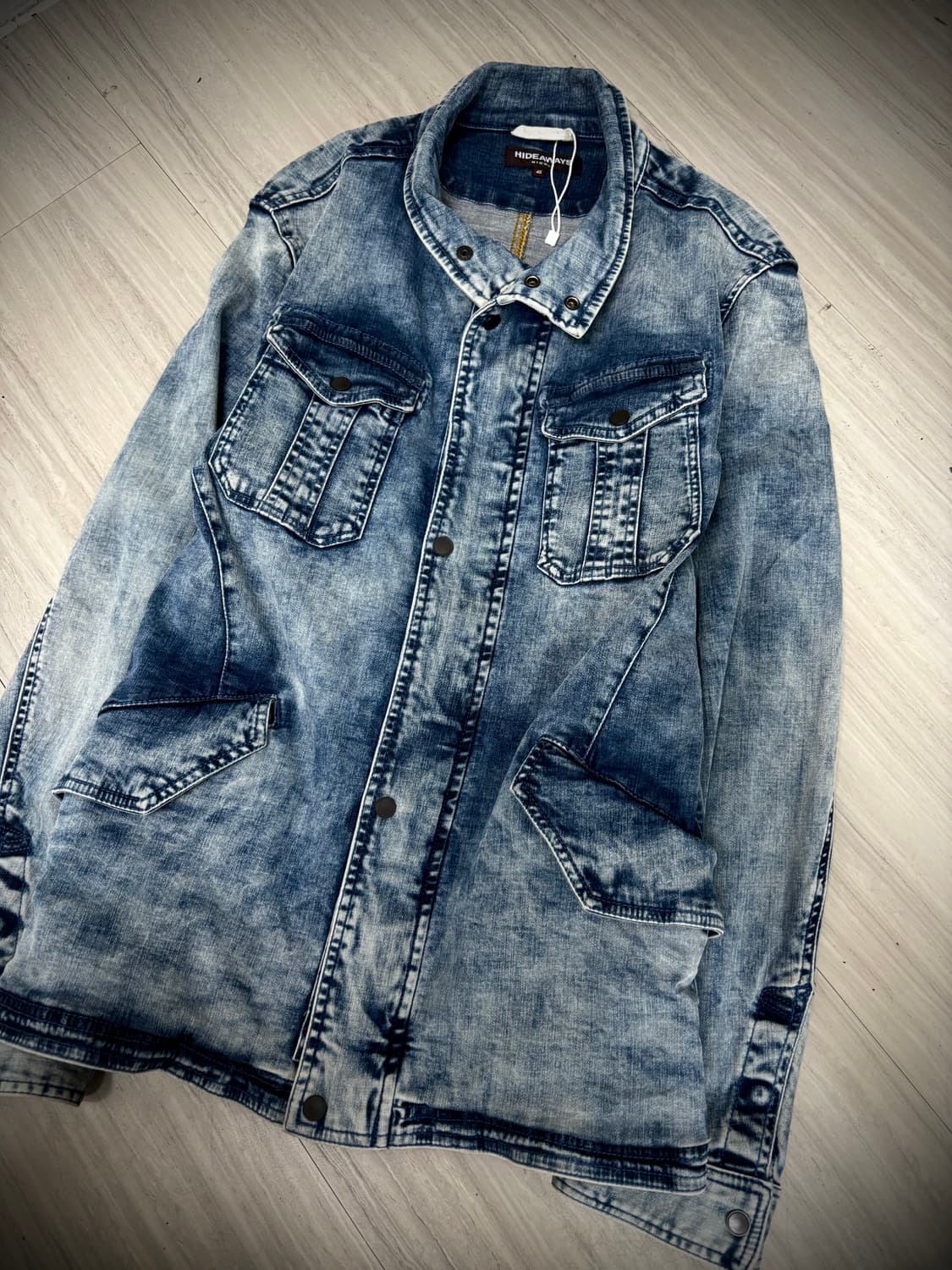 00‘s Design Washed Slim Fit Jacket 상품이미지7