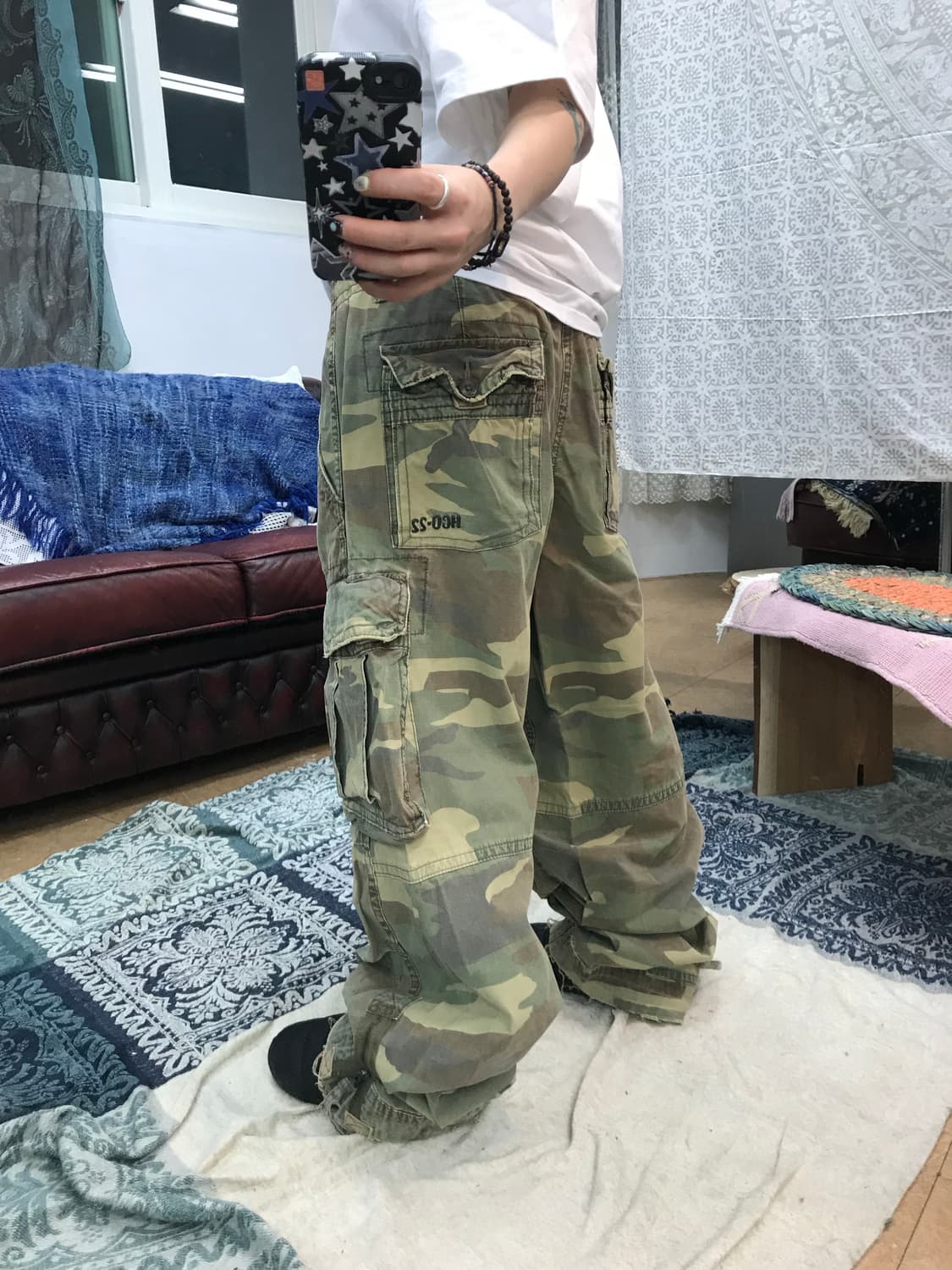 홀리스터 카모 카고팬츠  상품이미지2