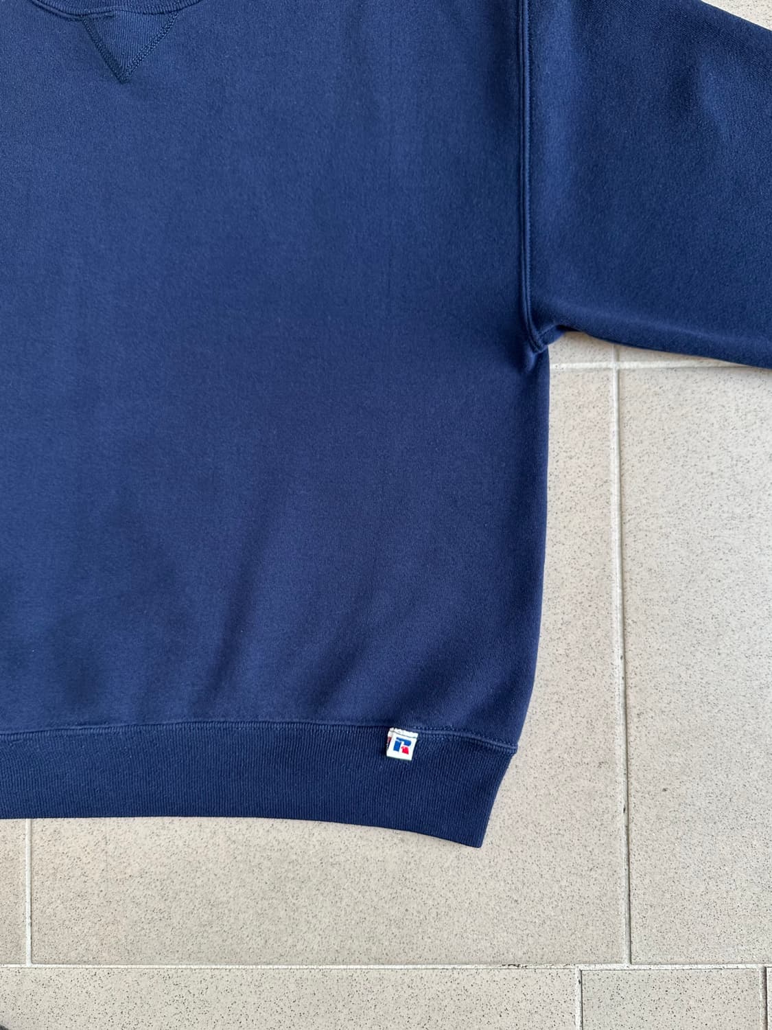 90s 빈티지 러셀 스웻셔츠 네이비 L USA 상품이미지3