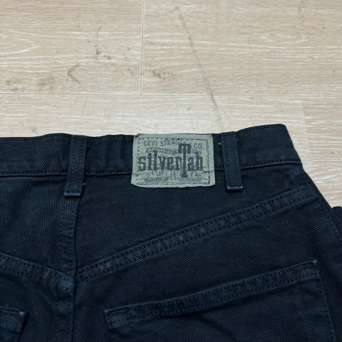 리바이스 실버탭 여성 블랙진 데님팬츠 청바지 [흑청] 26 상품이미지5