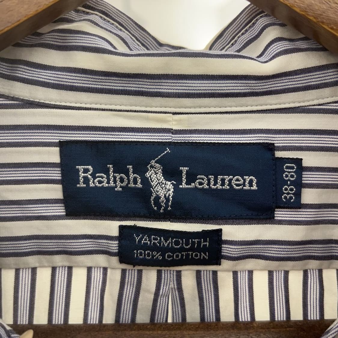 폴로 랄프로렌 YARMOUTH 캐주얼 스트라이프 셔츠 100 C08405 상품이미지5