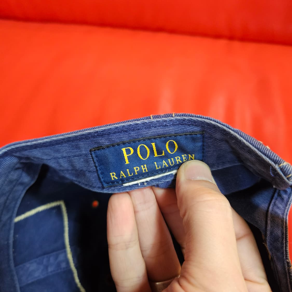 폴로랄프로렌 USA 미국 성조기 빈티지 패치 볼캡 Free 상품이미지5