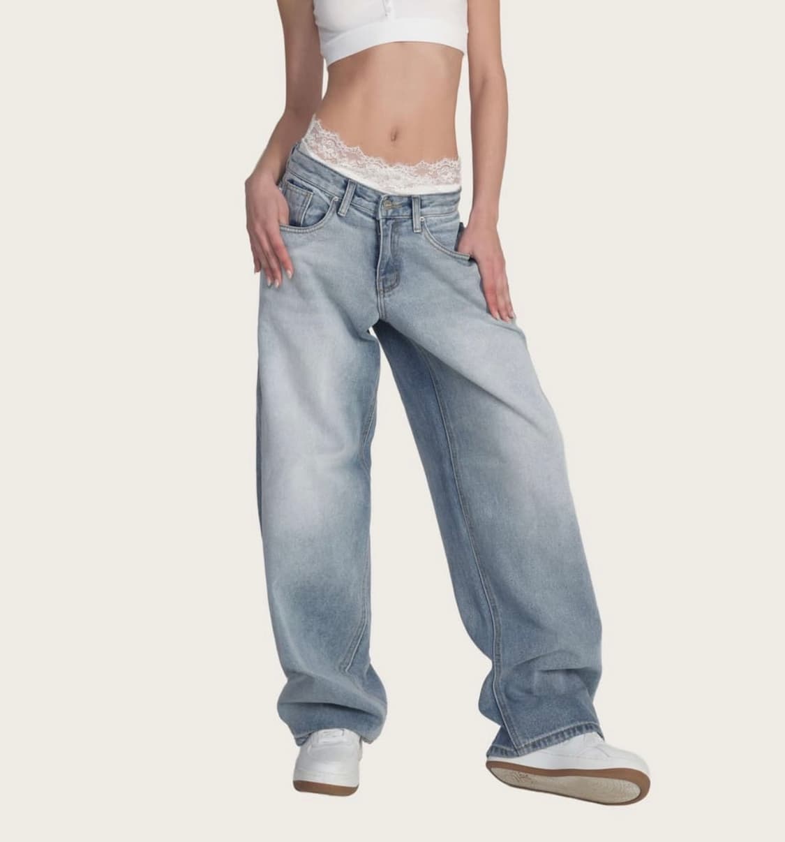 클리시어 Krystal vintage wide jeans  상품이미지1