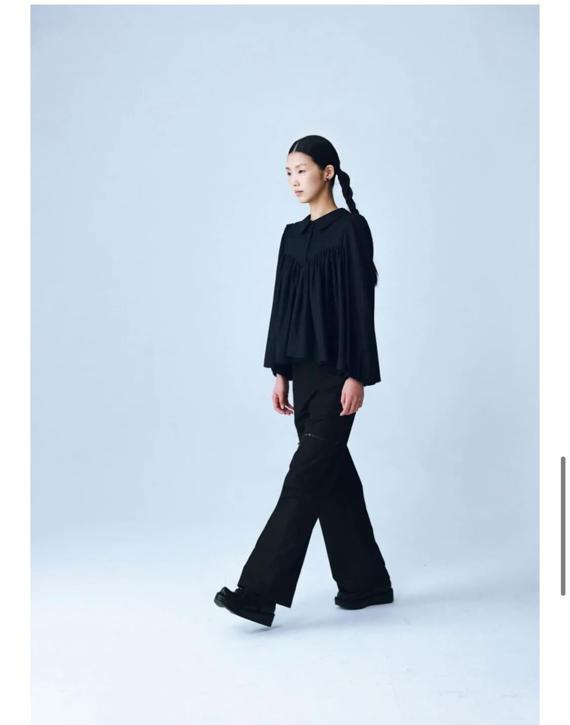코스모스 WOOL COLLAR SHIRT 상품이미지5