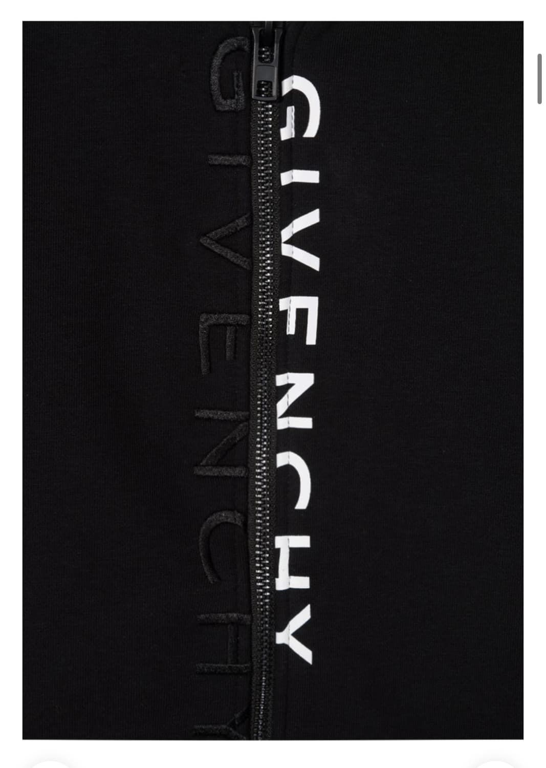 지방시 더블 로고 후드집업 키즈 12y 여성 xs - s 상품이미지5