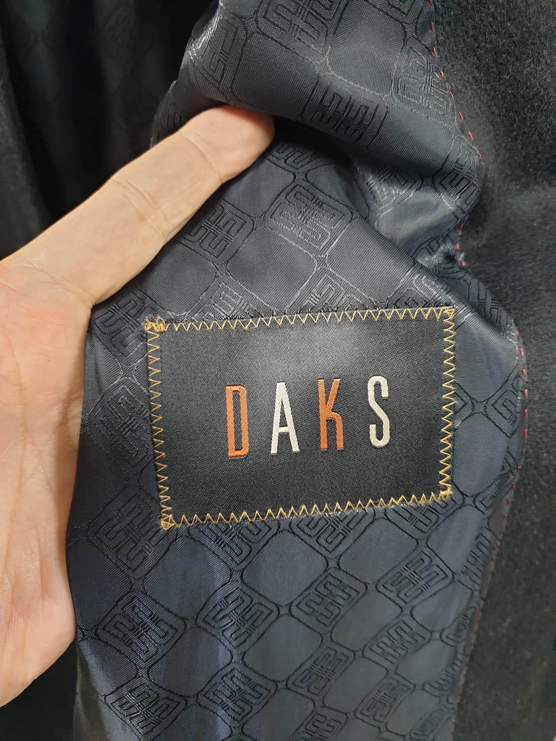 [남100] DAKS 닥스 캐시미어100 롱코트 상품이미지6