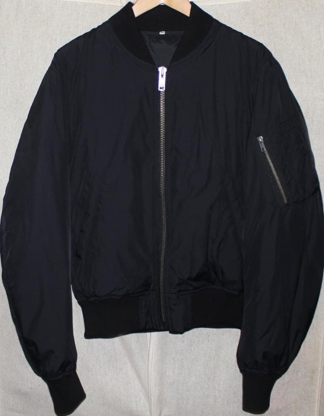 무인양품 muji / LABO MA-1 블랙 / M 상품이미지1